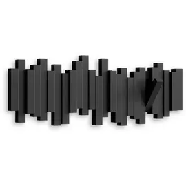 Umbra Wandgarderoben Sticks schwarz