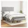 vidaXL Boxspringbett 140 x 200 cm Hellgrau