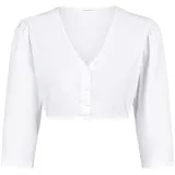 NINA VON C. Dirndlbluse Erika Weiß 36