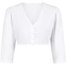 NINA VON C. Dirndlbluse Erika Weiß 36