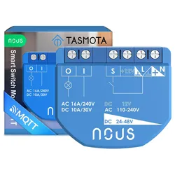 Nous B1T WiFi Tasmota Switch Module, ESP32, MATTER Unterstützung, MQTT, 1 Kanal, keine PM