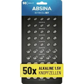 Absina Knopfzellen-Set 1 St. Alkali-Mangan