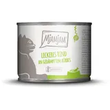 MjAMjAM Nassfutter Leckeres Rind an Gedämpftem Kürbis 200 g