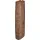 vidaXL Rindenzaun 100 x 600 cm Braun/Holz