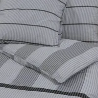 VidaXL Bettwäsche-Set 200x200 cm Baumwolle