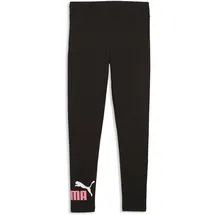 Puma Leggings ESS 2 COLOR NO.1 LOGO LEGGINGS G enge Passform, für Sportmode und Streetwear schwarz 176