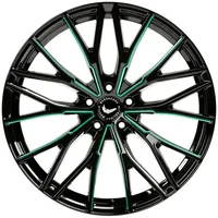 Barracuda Project 3.0 black gloss flashgreen Alufelge grün