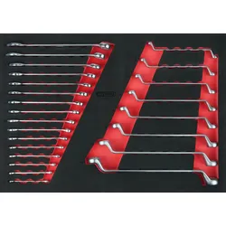 KS TOOLS Schlüssel-Satz, 24-tlg in 1/1 Systemeinlage ( 711.0027 )