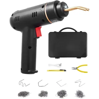 Vevor Kunststoffschweißgerät 120W Kunststoff Reparatur Set mit 400 Klammern