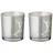 Edzard Teelichtglas Ati Glas grau