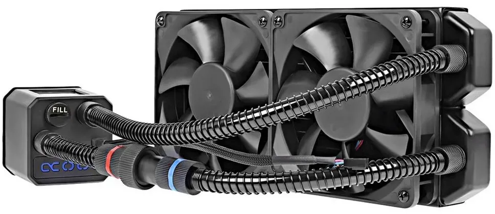 AlphaCool CPU Kühler Alphacool Eisbaer 240 CPU 240mm, Wasserkühlung schwarz