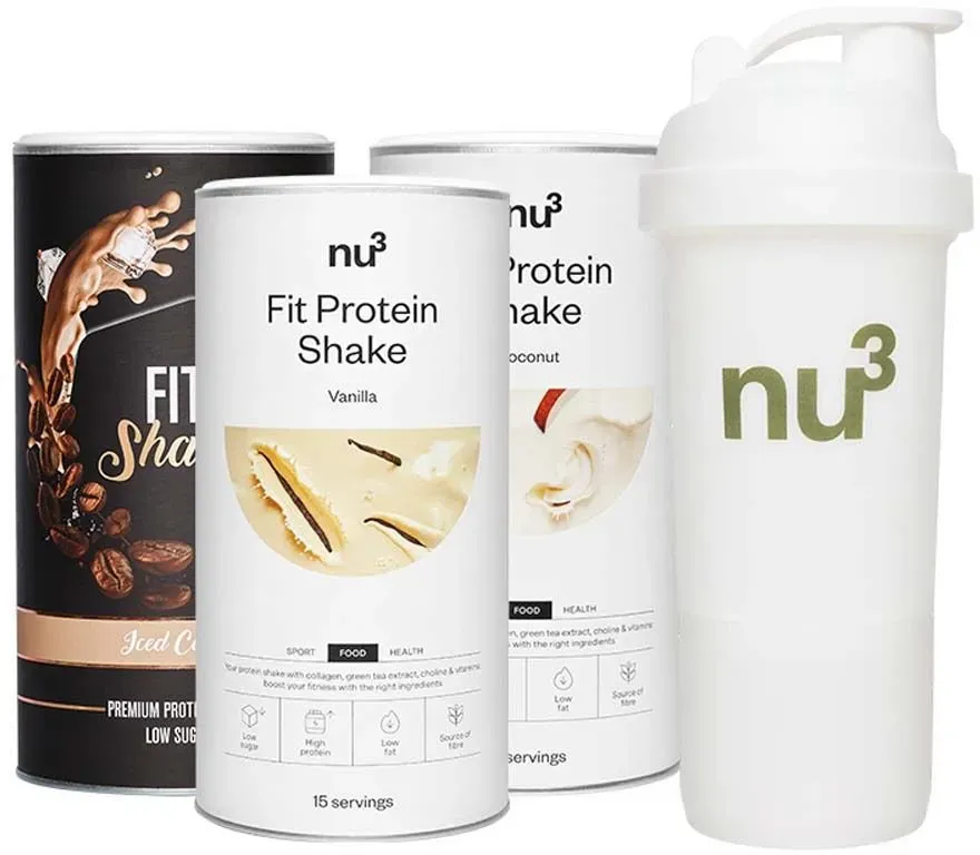 nu3 Fit Shake Probierpaket mit Smart Shaker