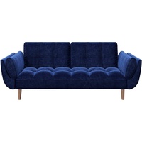 PLAYBOY Schlafsofa Scarlett, Schlafsofa blau