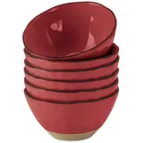 Loberon Schüssel 6-tlg. rot