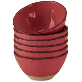 Loberon Schüssel 6-tlg. rot