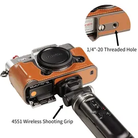 SmallRig 5670 Leather Half Case Kit Fujifilm X-T30 I/II/III braun| Dealpreis