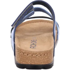 ROHDE Damen Pantolette aus Nubukleder mit Memory-Fußbett D.Soave 5419, Größe:41 EU,