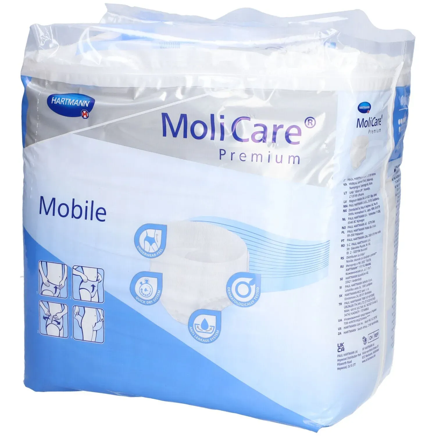 MoliCare® Premium Mobile 6 Tropfen Gr. XL+ MoliCare Skin Hygienetücher