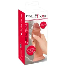 Realistixxx Naturdildo „Real Skin“ mit Saugfuß, hautfarben hell