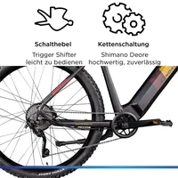 Zündapp Z808 29 Zoll RH 50 cm schwarz/gelb