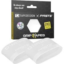 TapeDesign – Schienbeinschonerhalter Grip Tapes aus Silikon, Fußball Männer, Frauen, Transparent - Halterung für Fussball Stutzen, Stutzentape, durchsichtig