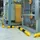 MORAVIA Rammschutz-Balken 400 mm 76 x 3,0 mm Schwarz/Gelb