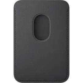 Apple iPhone Feingewebe Wallet mit MagSafe Schwarz