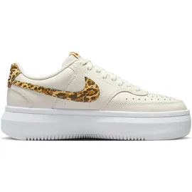 Nike Court Vision Damen Plateau Sneaker Phantom/Sesame/White/Summit White 44