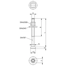 AMF Sechskantmutter DIN 6331 M10