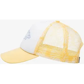 Roxy Donut Spain Trucker Cap Banana Cream Tropical Tile weiß One Size