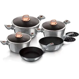Berlinger Haus Moonlight Topf-Set 3-tlg. Suppentopf + Bratentopf + Stielkasserolle