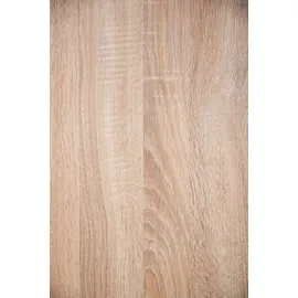 Respekta Merle 250 cm E-Geräte Glaskeramikkochfeld schwarz/eiche sägerau nachbildung