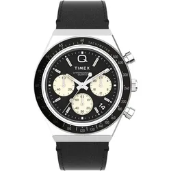 Chronograph TIMEX "DIVER INSPIRED", schwarz, Armbanduhren, Herren, Quarzuhr, Armbanduhr, Herrenuhr, Datum, Leuchtzeiger, Stoppfunktion