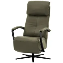 Hukla Relaxsessel Pierre Leder 0 x 0 x 0 cm Grün mit Relax-Funktion