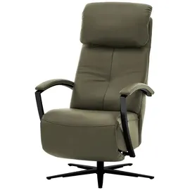 Hukla Relaxsessel Pierre Leder 0 x 0 x 0 cm Grün mit Relax-Funktion