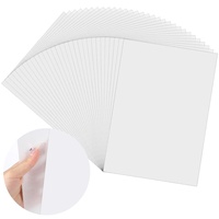 100 Blatt Transparentpapier Weiß, 35 g/m2 Seidenpapier Transparentpapier A4 Durchsichtiges Papier zum Basteln Weisses Geschenkpapier für Verpackung DIY Bastelarbeiten Dekoration (29,7x21cm)