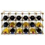 Proregal Weinregal Natur, Holz, Kiefer, Rechteckig, 62.5x32.5x24.5 cm, Wohnzimmer, Regale, Weinregale