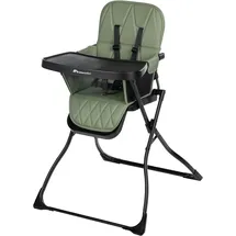 Bebeconfort Lily, Babyhochstuhl, 6 Monate–3 Jahre, 9–15 kg, ultrakompakt faltbar, leichter Hochstuhl (4 kg), leicht zu reinigen, weich gepolstert, einfach mit einer Hand faltbar, Mineral Green