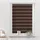 Lichtblick Duo Rollo / Doppelrollo Klemmfix 70 x 150 cm dunkelbraun
