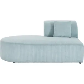 otto home Sofa-Eckelement OTTO HOME "Alesund", blau (petrol), B:182cm H:84cm T:100cm, Cord (100% Polyester);Filzoptik (100% Polyester), Polsterelemente, als Einzelteile oder Modulteil