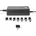 Nedis Universal-Netzteil 36 W 5-24 V DC 1 80 m 24 A 3 0 A A 7 plug s Schwarz