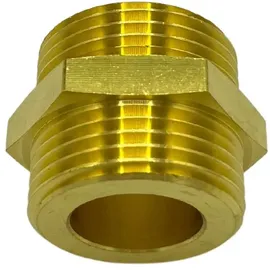 feueranker Doppelnippel 1/2" Messing flachdichtend Heizungstechnik Solar Solarzubehör