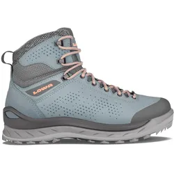 Lowa Winterschuhe Callisto GTX (Veloursleder, wasserdicht) eisblau/mandarine Damen