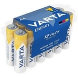 Varta 12er-Pack Batterien »Energy« Mignon / AA / LR06, Varta