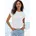 Kurzarmshirt Weiß 44/46