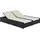 vidaXL Doppel-Sonnenliege 202 x 145 x 80 cm schwarz/cremeweiß