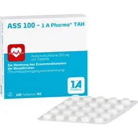 ASS 100 - 1 A Pharma TAH Tabletten 100 St.
