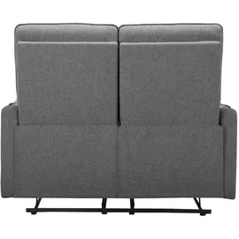 dorel home »Lugo, Kinosofa mit Reclinerfunktion in Kunstleder und Webstoff«, mit manueller Relaxfunktion in beiden Sitzen