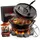 gusskönig Dutch Oven 7 l Gusseisen schwarz
