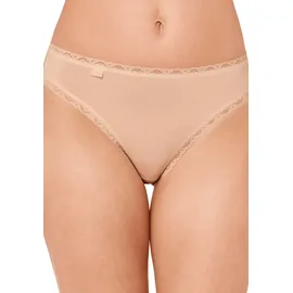 SLOGGI Taillenslip »24/7 Cotton Lace«, (3er Pack), edle Spitze, flache Nähte, Baumwollmischung, weich, femininer Look sloggi beige